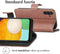 iMoshion Hoesje Geschikt voor Samsung Galaxy A13 (5G) / A04s Hoesje Met Pasjeshouder - iMoshion Luxe Bookcase - Bruin