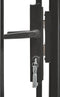 vidaXL - Poort - 1x2 - m - staal - zwart