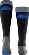 Burlington Snow Fun Uni Heren Kniekousen - Hoog - Zwart - Maat 40-46