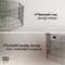 Brixy Puppyren - Hondenren - 8 Panelen - 60 x 60 CM - 480 CM Omtrek - Opvouwbaar - Met Deur - Zwart