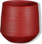 Mica decorations - Evora pot rond d.rood h15xd16cm