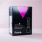 Fisura Lavalamp - Iriserend - Met Metallic Paarse Lava