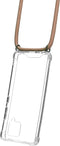 Mobiparts Galaxy A42 (2020) - Lanyard Case - Verstelbaar koord - Transparant