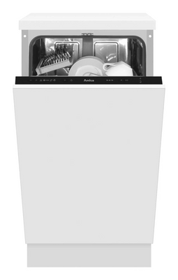 Amica EGSPV587915 - Inbouw Vaatwasser - 44.8 cm - 9 Couverts - Uitgestelde Start - 49 dB - Energieklasse E