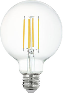 EGLO Connect Smart deco lichtbron - E27 - 5,5 Watt - Dimbaar- Warm wit - ø95 mm
