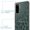 iMoshion Hoesje Geschikt voor Samsung Galaxy S20 Hoesje Met Koord - iMoshion Design Hoesje met Koord - Groen / Transparant / Panther Illustration