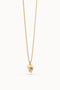 CHOCLI halsketting Schedel 18k verguld