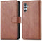 imoshion Samsung Galaxy A34 (5G) - Luxe Bookcase - 3 pasjes - Bruin