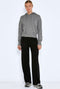 Noisy May Nmship L/s Hoodie Knit Bg - Dames Hoodie met capuchon - Grijs - Maat S