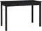 vidaXL - Eettafel - 110x55x75 - cm - massief - grenenhout - zwart
