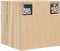 vidaXL - Tv-wandmeubelen - 4 - st - 30,5x30x30 - cm - wit - en - sonoma - eikenkleurig