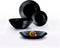 Kom Luminarc Harena Zwart Glas (16 cm) (24 Stuks)