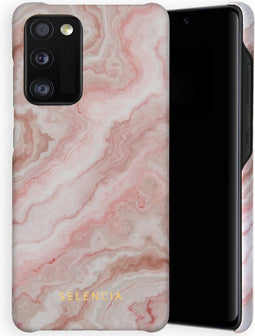 Selencia Hoesje Geschikt voor Samsung Galaxy A41 - Selencia Maya Fashion Backcover - roze