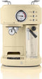 Swan One Touch Espressomachine – Gemalen Koffie & Koffiepads – Creme