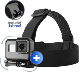Garpex® Verstelbare Hoofdband - Head Strap - Universele mount voor action camera's