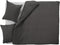 vtwonen Natural Stone - Dekbedovertrek Lits-Jumeaux XL - 260x200/220 cm - Stonewashed Antraciet
