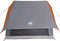 vidaXL - Kampeertent - A-Frame - 3-Persoons - Grijs - en - Oranje - Waterdicht