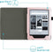 imoshion E-reader Hoesje - Geschikt voor Kobo Aura H2O - Vegan Leather Bookcase - Rosé Goud