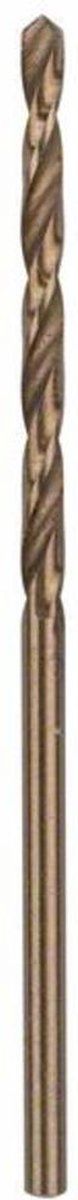 Bosch HSS-Co Metaalboren - DIN 338 - 2,5 mm x 30 mm x 57 mm (10 stuks)