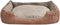vidaXL - Hondenbed - kussen - PU-kunstleer - maat - XL - beige