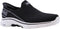 Skechers Go Walk 7 - Mia Dames Instappers - Zwart/Wit - Maat 37