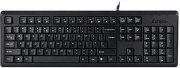 A4-Tech KR-92 - Toetsenbord - Spatwaterdicht - Zwart