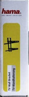 Hama 00118625 - Muurbeugel - Verticaal kantelbaar - Zwart