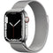 Apple Watch Series 7 - 45mm - Roestvrij staal - Zilver - GPS + Cellular