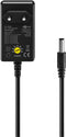 Goobay 64568 - Voedingsadapter 12V 12W - 11 pluggen - Zwart