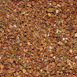 35 stuks! Grauwacke split bruin/rd 8/16 mm 20 kg Gardenlux