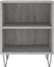 vidaXL - Nachtkastjes - 2 - st - 40x30x50 - cm - bewerkt - hout - grijs - sonoma - eiken