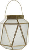 Lykta DKD Home Decor Kristal Gouden Blik (18 x 20 x 23 cm)