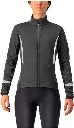 Castelli Dinamica 2 - Damesjas - GORE-TEX INFINIUM™ WINDSTOPPER® - Light Black/White Reflex