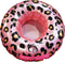 Swim Essentials Opblaasbare Bekerhouder - Zwembad Accessoires - Drankhouder Zwembad - Rosé Goud Panterprint