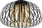 EGLO Encinitos - Plafondlamp - Ø 45 cm - Zwart/Goud