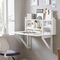 SoBuy FWT07-II-W - Inklapbare Wandtafel - Max. 48 kg - 90 x 78 x 60 cm - Wit