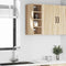 vidaXL - Hangkast - 20x29,5x60 - cm - bewerkt - hout - sonoma - eikenkleurig