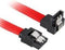 Sharkoon SATA 3 - Hoek kabel - 60cm - 6 Gbit/s - Rood
