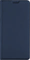 Dux Ducis Motorola Moto E22 - Slim Softcase Bookcase - Pasjeshouder - Donkerblauw