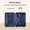 SKYCASES Urban Adventurer - Handbagage Koffer - 20 inch - 44L - Cijferslot - Wit