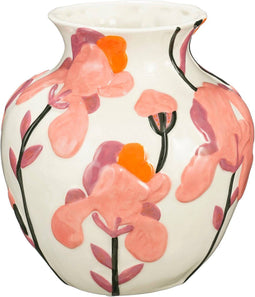 Mica Decorations Vaas Desi - 21x21x23.5 cm - Dolomiet - Roze