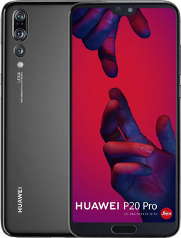 Huawei P20 Pro - 128GB - Leica triple camera 40MP - Zwart