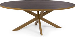 Stalux Eettafel - Tafel Mees - Duurzaam - Stijlvol - Ruim - Bruin - 210 cm