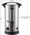Teramo XL Glühweinkoker - 10 Liter - 1500 Watt - Zilver
