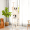 vidaXL - Kattenmeubel - met - sisal - krabpalen - 201 - cm - crèmekleurig
