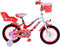 Volare Lovely Kinderfiets - Meisjes - 14 inch - Rood Wit