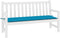 vidaXL - Tuinbankkussen - 200x50x3 - cm - oxford - stof - blauw