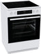 GORENJE GECS6C70 - Vrijstaand Fornuis - 71L Oven - Keramische Kookplaat - Wit