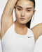 Nike Dri-FIT Swoosh - Sportbeha Dames - Nonpded - Wit - M