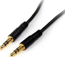 Startech.com 90cm - 3,5mm Stereo Audiokabel M/M - Zwart